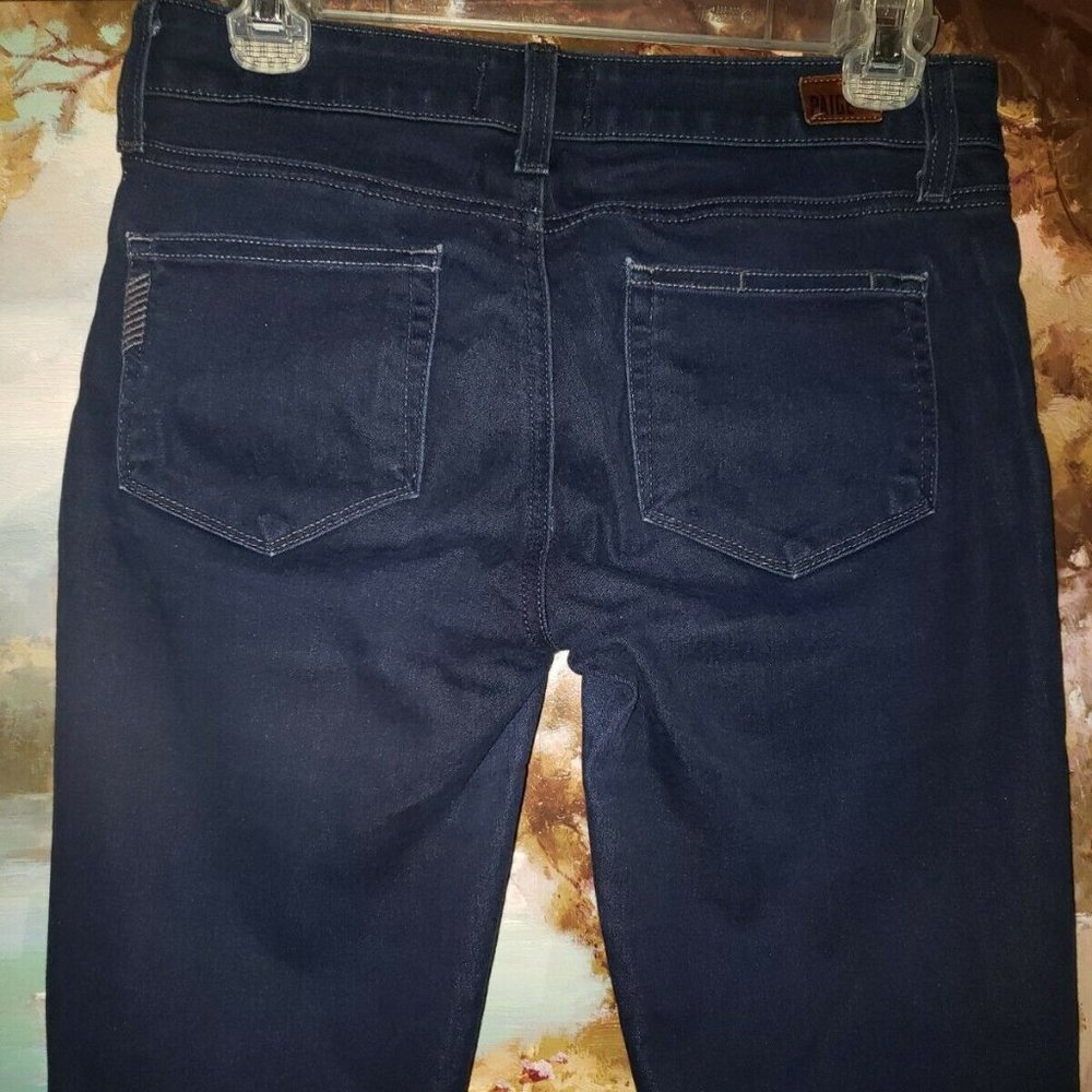 Paige skinny jeans Sz 27 SKYLINE ANKLE PEG Dark wash Skinny fit pants - Picture 7 of 7